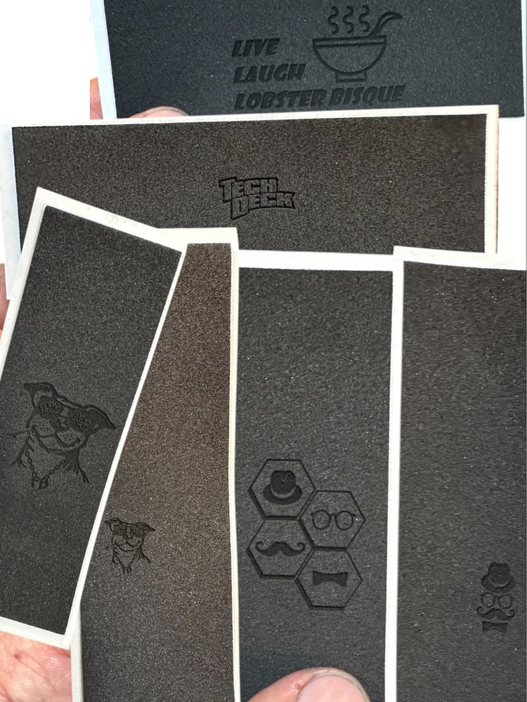 Image of FBC x BIG DOG "Lock Jaw" Engraved Tape (Collab 4pk)