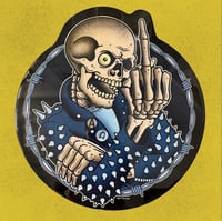 Image 1 of STFU woodcut