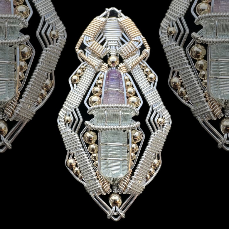 Image of The “Crystalline Crest” Pendant