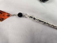 Image 2 of Silver Pumpkin - UV Orange D4 Hair stick