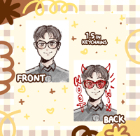 Image 4 of (PRE-ORDER) TEAM HERETICS ID CELLPHONE CHARMS
