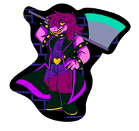 Image 4 of Deltarune Double Sided Keychains