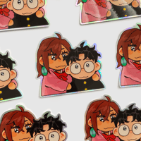 Image 2 of dandadan - holographic sticker