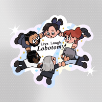 Image 1 of severance - holographic sticker