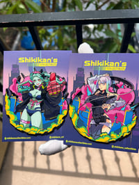 Image 4 of Lucy & Rebecca 3.5" Hard Enamel Pins **LOW-STOCK**