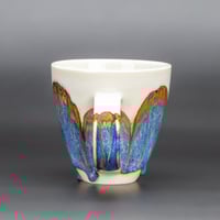 Image 2 of Blue/Rainbow Rust Arches #3 - Tall Mug