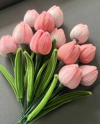 Image 1 of Tulip Bouquet – Pipe Cleaner Handmade