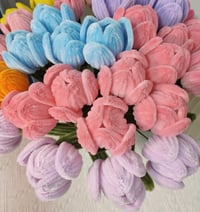 Image 3 of Tulip Bouquet – Pipe Cleaner Handmade