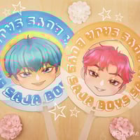 Image 4 of KPDH Double-Sided Hand Fans