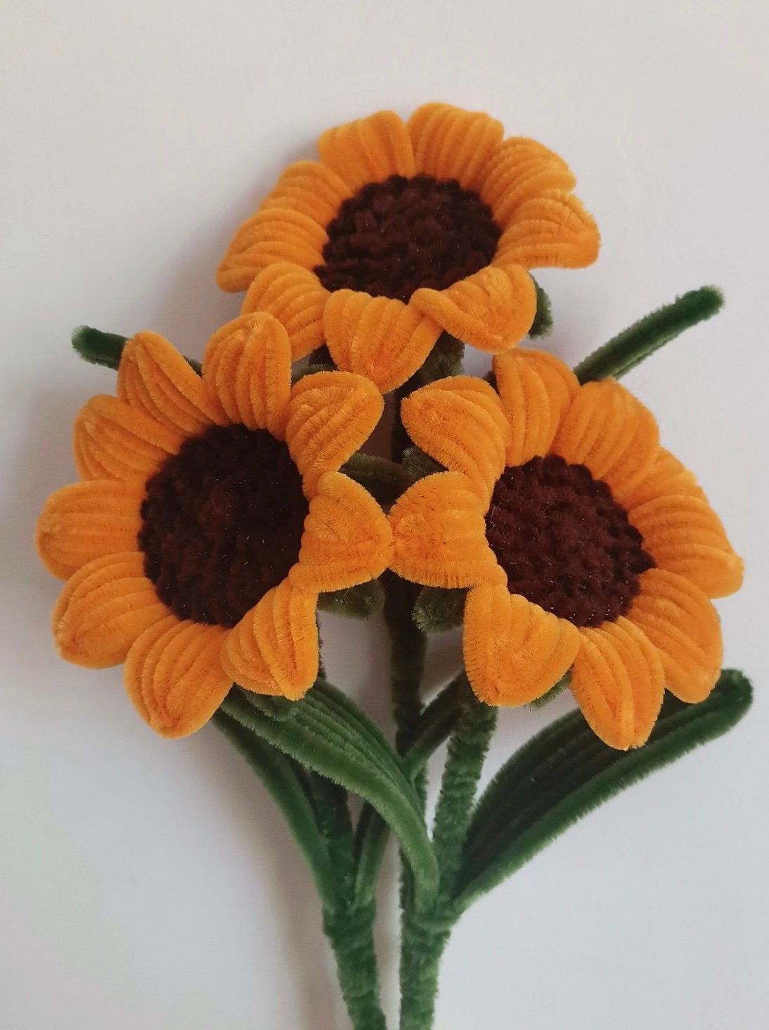 Image of π» Sunflower Bouquet β Pipe Cleaner Handmade