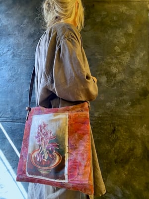 Image of collage bag - crocus