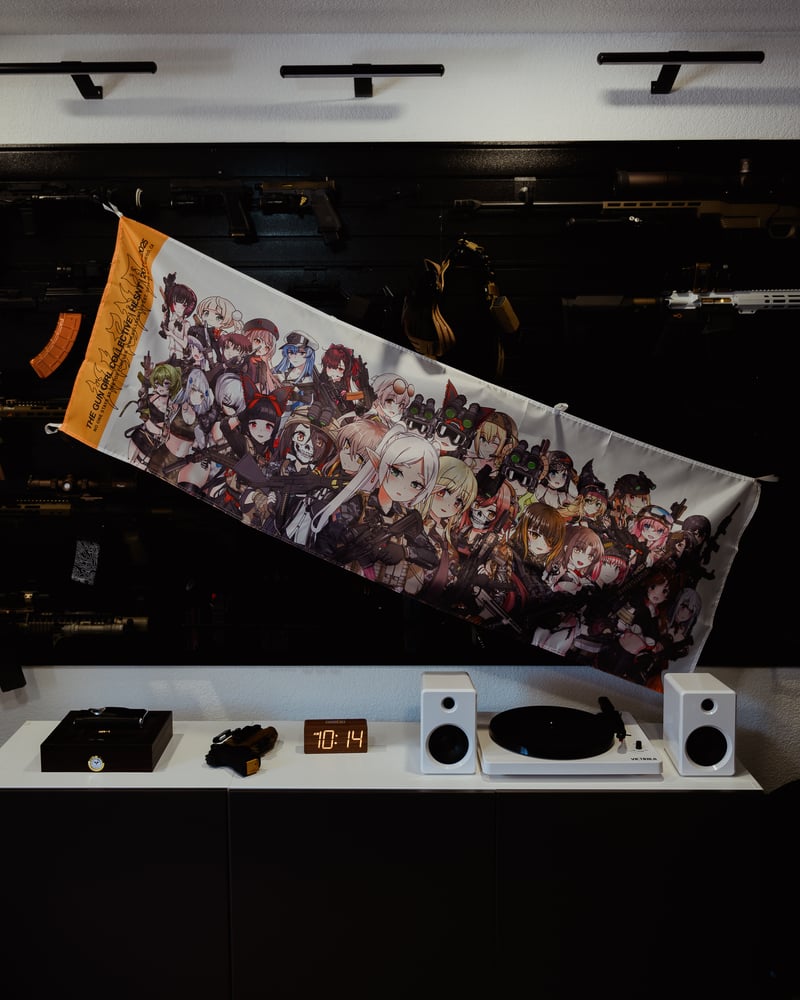 Image of Gun Girl Collective Nobori Flag