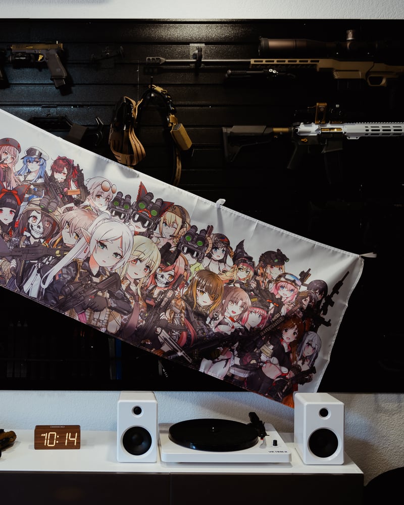 Image of Gun Girl Collective Nobori Flag
