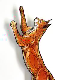 Image 4 of FINE ART PRINT " CAT "