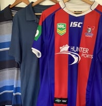 Image 2 of Memory Flowers custom created from Polo Shirts and a special Rugby top