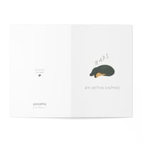 Image 1 of GREETING  CARD - NAPS (TECKEL)