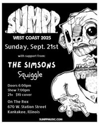 SUN 9/21 - SUMPP at ON THE ROX - Kankakee, IL - 21+ 