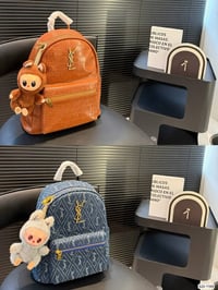 LV Canvas Backpack 