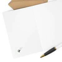Image 4 of GREETING  CARD - BEING CUTE (TECKEL)