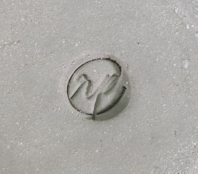 Threshold - Hand-Built Grey Ceramic Sculpture