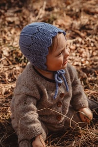 Image 4 of Strickmuster Bonnet Bluebell deutsch
