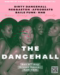 Anti-perfection DANCEHALL PARTY - food & party or party only tickets