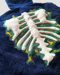 Image 9 of REWORKED CRACKY 3D PUFF SKELETON SHERA JACKET SIZE XL