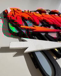Image 2 of Bomb Block – Wood Graffiti Sculpture