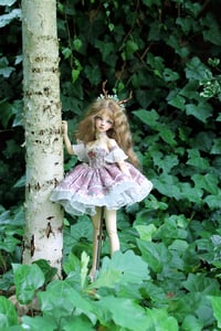 Image 3 of Copy of Handmade Dress for Minifee doll - FAWN SET