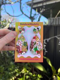 Confetti chaos earrings 