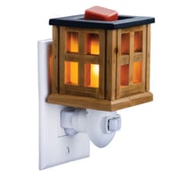 Image 2 of Wood Lantern Pluggable Warmer