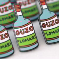 Image 1 of Ouzo Plomariou - Enamel Pin