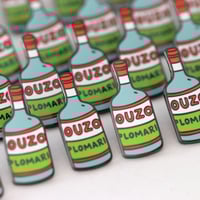 Image 2 of Ouzo Plomariou - Enamel Pin