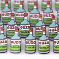 Image 3 of Ouzo Plomariou - Enamel Pin