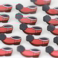 Image 1 of Red Tsarouchi - Enamel Pin