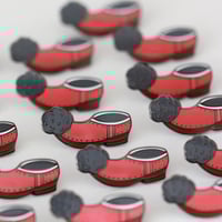 Image 3 of Red Tsarouchi - Enamel Pin