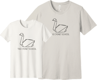 Image 1 of Cygnet School Logo Premium Soft Tee - Black Ink