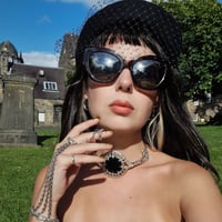 Image 3 of Black Ritual Choker Necklace