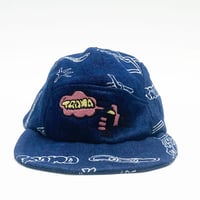 SOFT CAP - FENCE -JEANS - EMBROIDERY