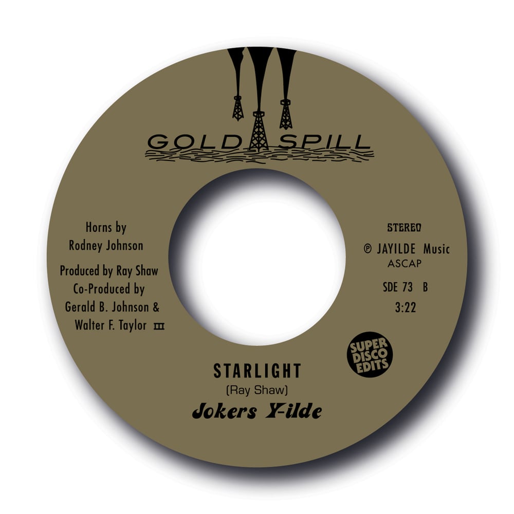  The Jokers Y-ilde "Love Vibrations" Gold Spill 45rpm Pre Order