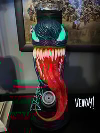 Image 4 of Venom Monster Bong - 13" UV Bong