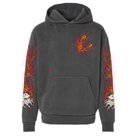 Image 2 of Ghost of Namazu Hoodie - Vintage Black