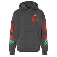 Image 2 of Fugu Fury Hoodie - Vintage Black