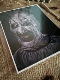 Image 4 of 8.5”x11” Art the Clown Art Print