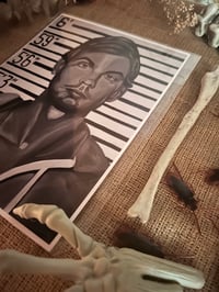 Image 2 of 8.5”x 11” Jeffrey Dahmer Art Print 