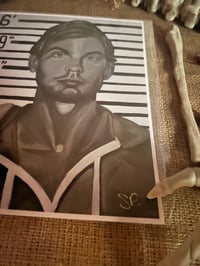 Image 4 of 8.5”x 11” Jeffrey Dahmer Art Print 