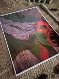Image 2 of 8.5”x11” The Bride Art Print