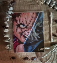 Image 1 of 8.5”x11” Art print Chucky