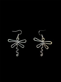 Image 1 of dragonfly earrings ᖭི༏ᖫྀ𓇢𓆸✧˖°