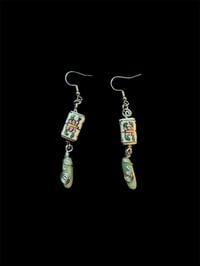 jade earrings (づ> v <)づ♡
